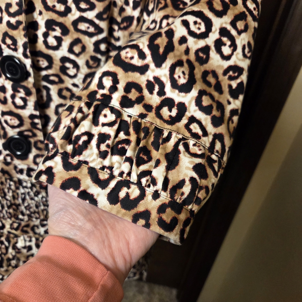 Multiples Leopard Print Jacket - Picture 8 of 11